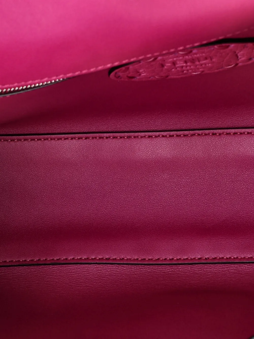 FENDI Pre-owned Selleria Baguette Nm Bag Leather Medium Shoulder Bag In Purple