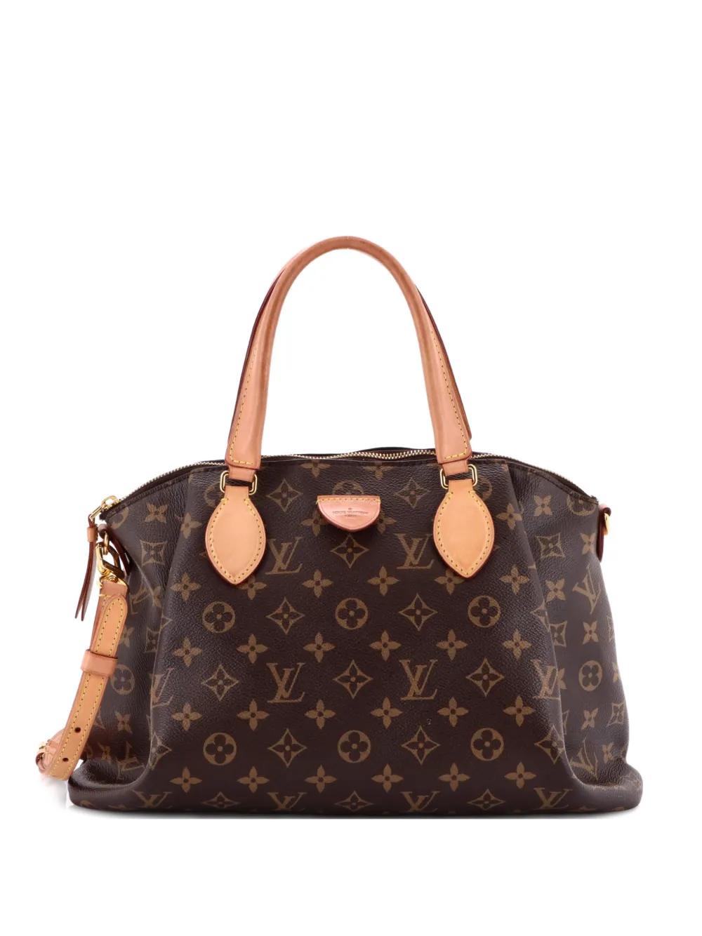 Louis Vuitton Pre-Owned Rivoli Handbag Monogram Canvas MM satchel - Marrone