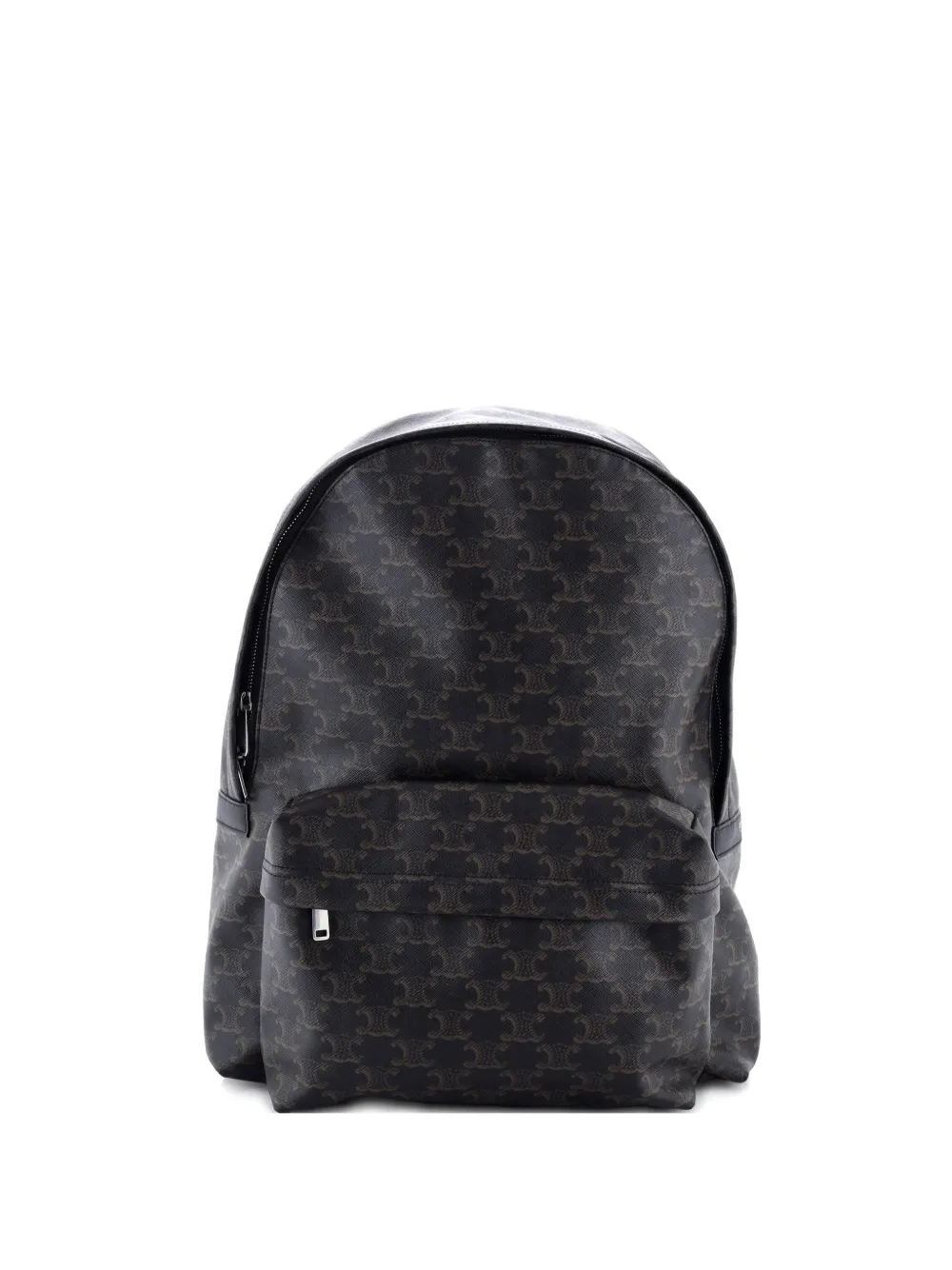Celine Pre-Owned Front Pocket Triomphe Coated Canvas Medium backpack | negro | Image 1