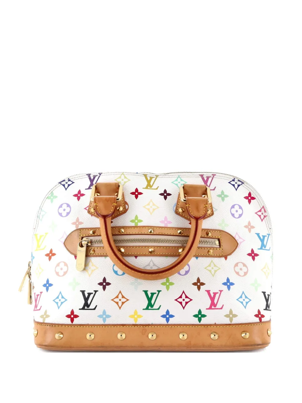 Louis Vuitton Pre-Owned Alma Handbag Monogram Multicolor PM satchel - Nero