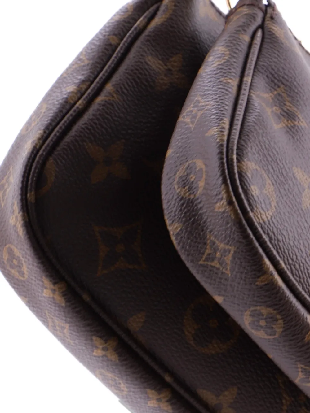 Pre-owned Louis Vuitton Multi Pochette Accessoires Monogram Canvas Crossbody Bag In Brown