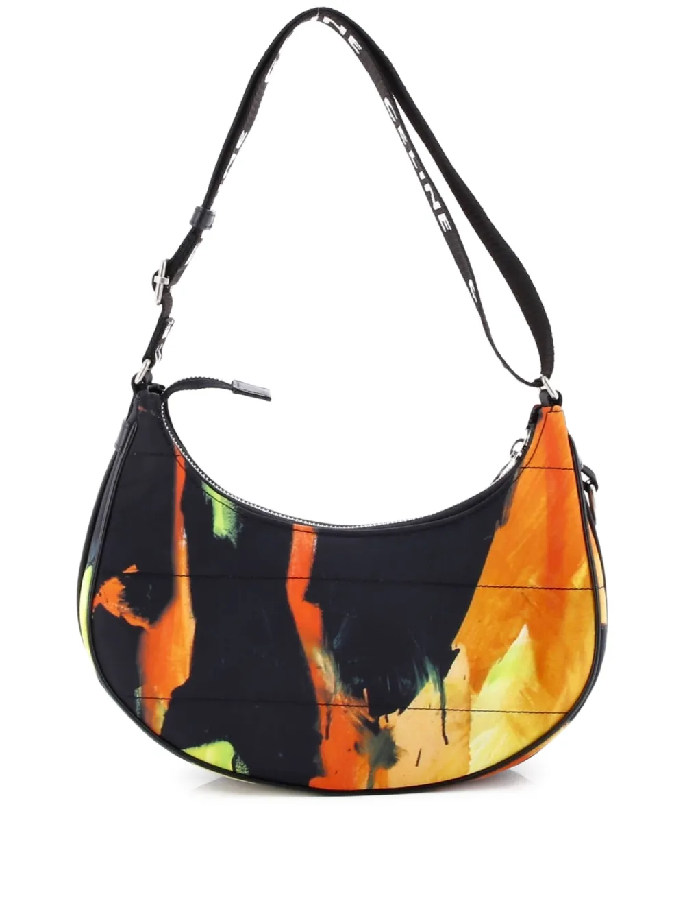 Celine Pre-Owned Ava Printed Quilted Nylon Medium shoulder bag - Multicolore