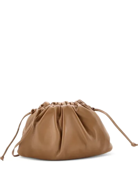 Bottega Veneta Pre-Owned The Pouch Leather Mini crossbody bag