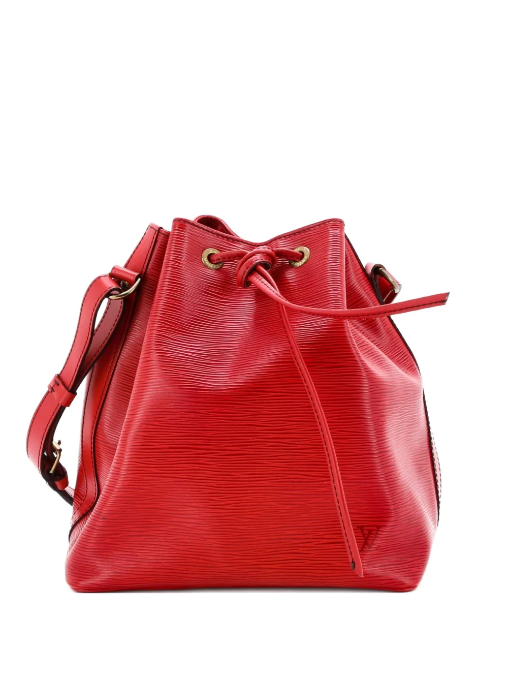 Louis Vuitton Pre-Owned Petit Noe Handbag Epi Leather bucket bag - Rosso