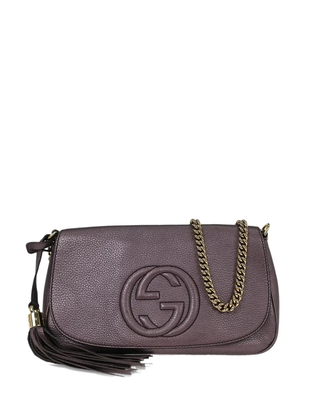 Gucci Pre-Owned 2010s Soho tassel-detail bag - Viola
