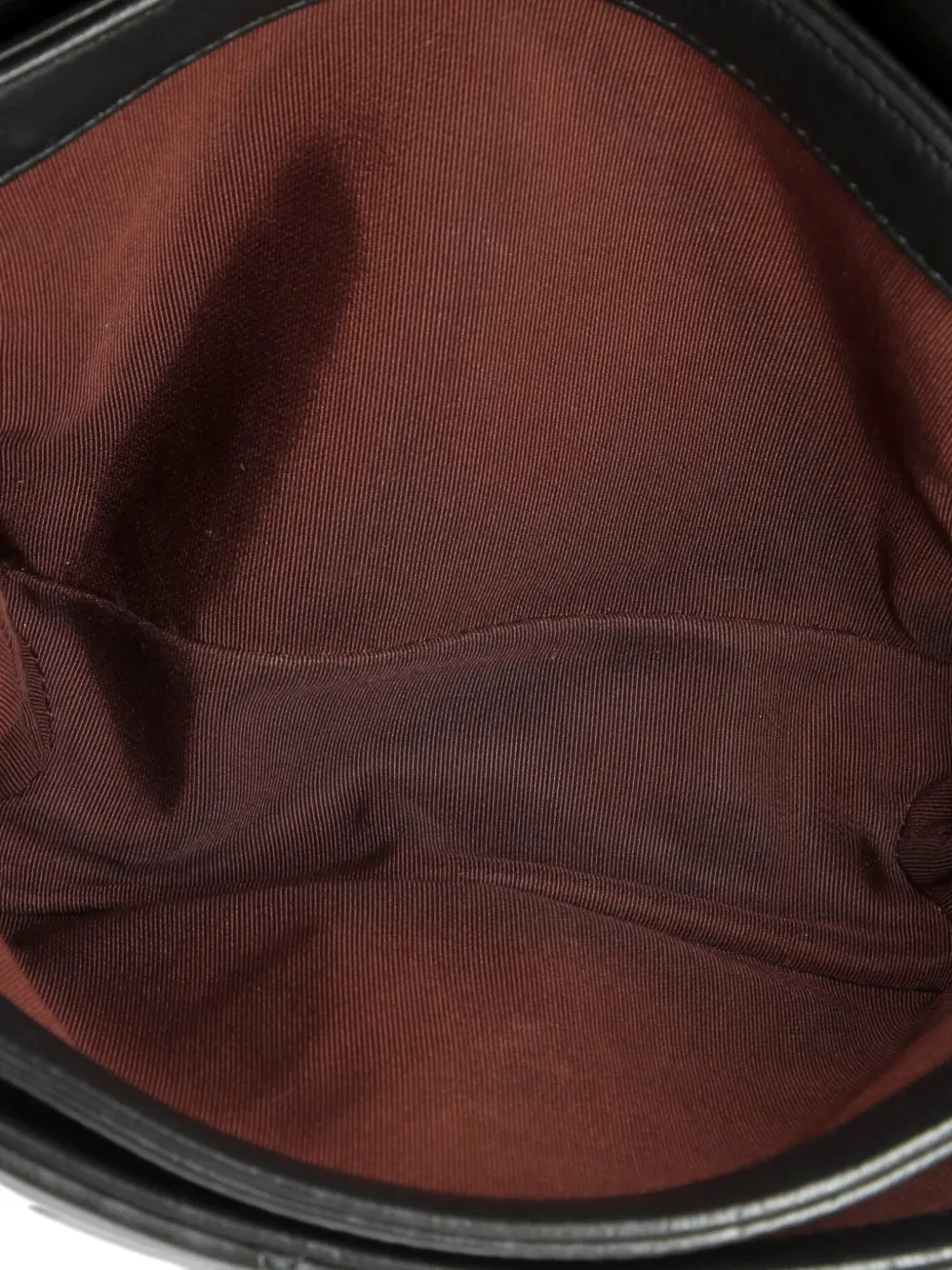 Pre-owned Chanel Pearl Cc Accordion Flap Bag Quilted Calfskin Medium Shoulder Bag In Black