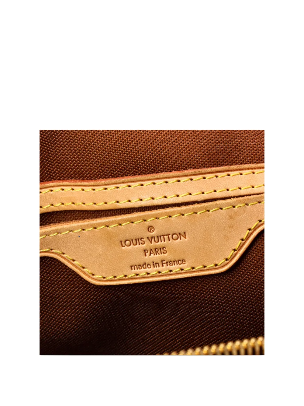 Pre-owned Louis Vuitton Palermo Handbag Monogram Canvas Gm Tote Bag In Brown