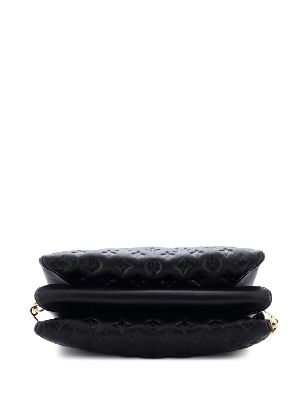 Coussin Bag Monogram Embossed Lambskin Mm Crossbody Bag