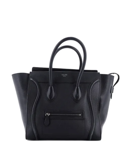 Celine Pre-Owned Luggage Bag Grainy Leather Mini tote bag