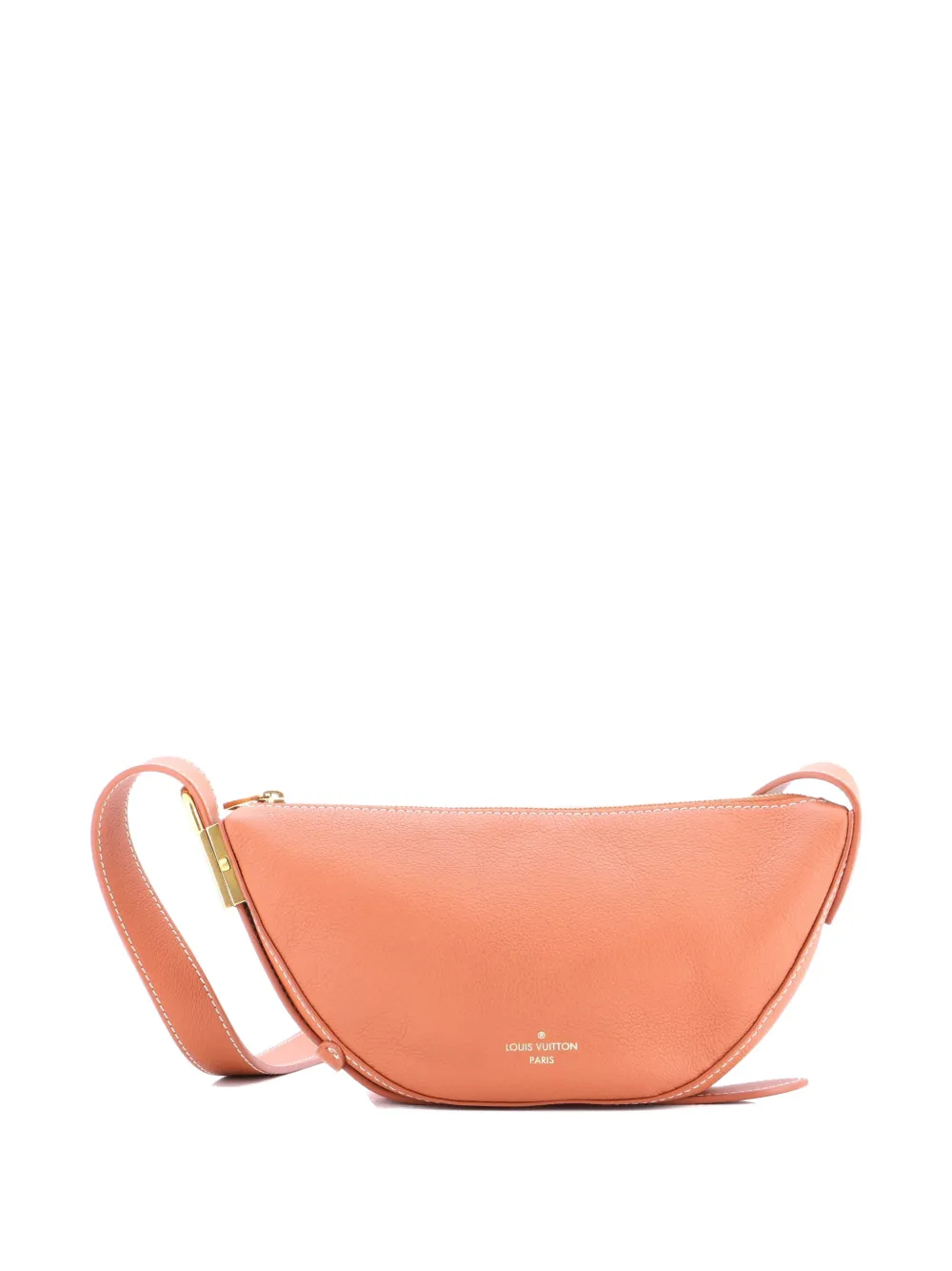 LOUIS VUITTON Pre-owned Low Key Bumbag Leather Shoulder Bag In Brown