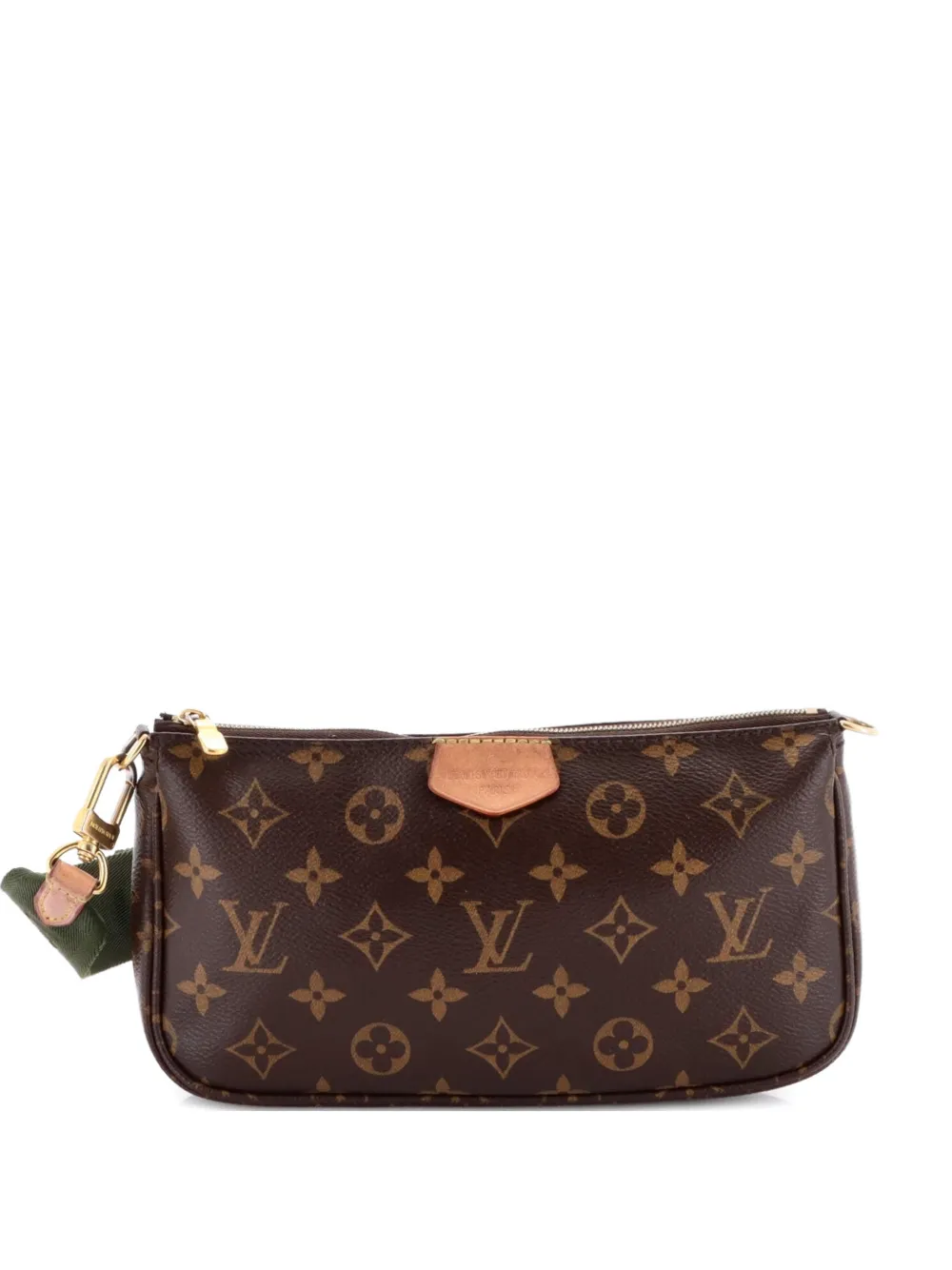 Pre-owned Louis Vuitton Multi Pochette Accessoires Monogram Canvas Crossbody Bag In Brown