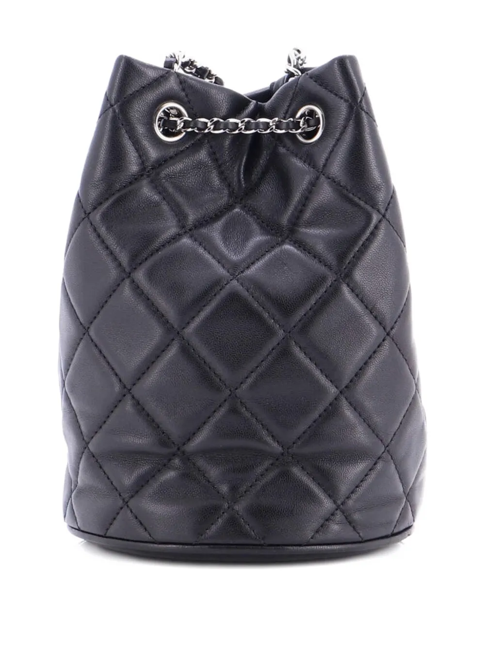 CHANEL Pre-Owned Rainbow CC Drawstring Quilted Lambskin Mini bucket bag | Estilos de archivo | Image 2