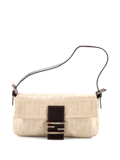 Fendi Pre-Owned Baguette Bag Zucca Canvas shoulder bag