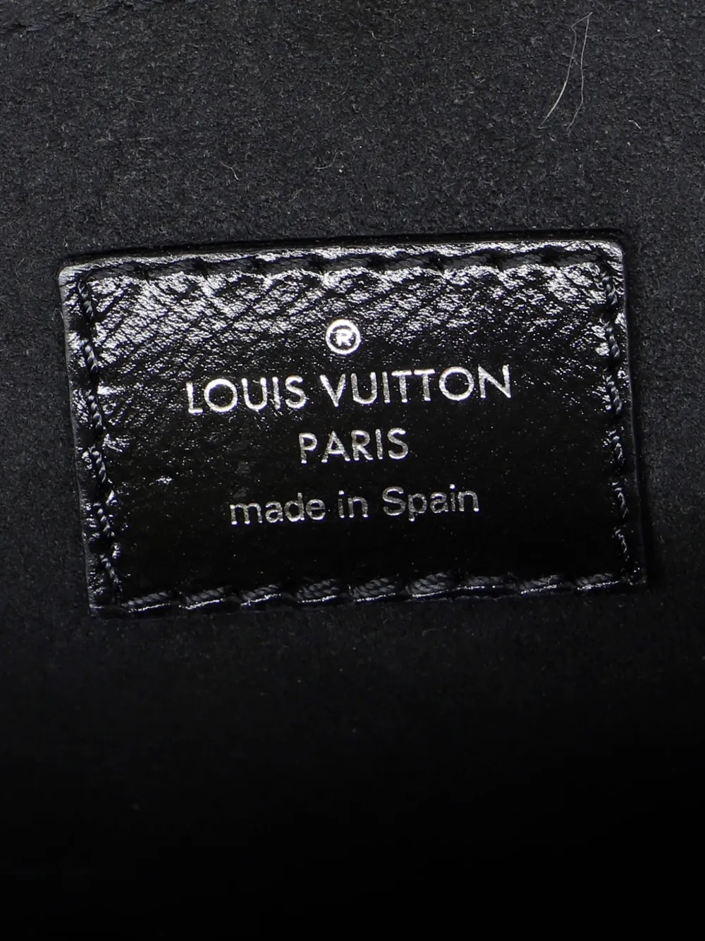 LOUIS VUITTON Pre-owned Dauphine Shoulder Bag Reverse Monogram Giant Mm Crossbody Bag In Black