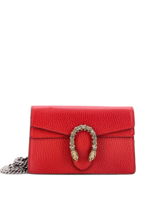 Gucci Pre-Owned Dionysus Bag Leather Super Mini clutch bag