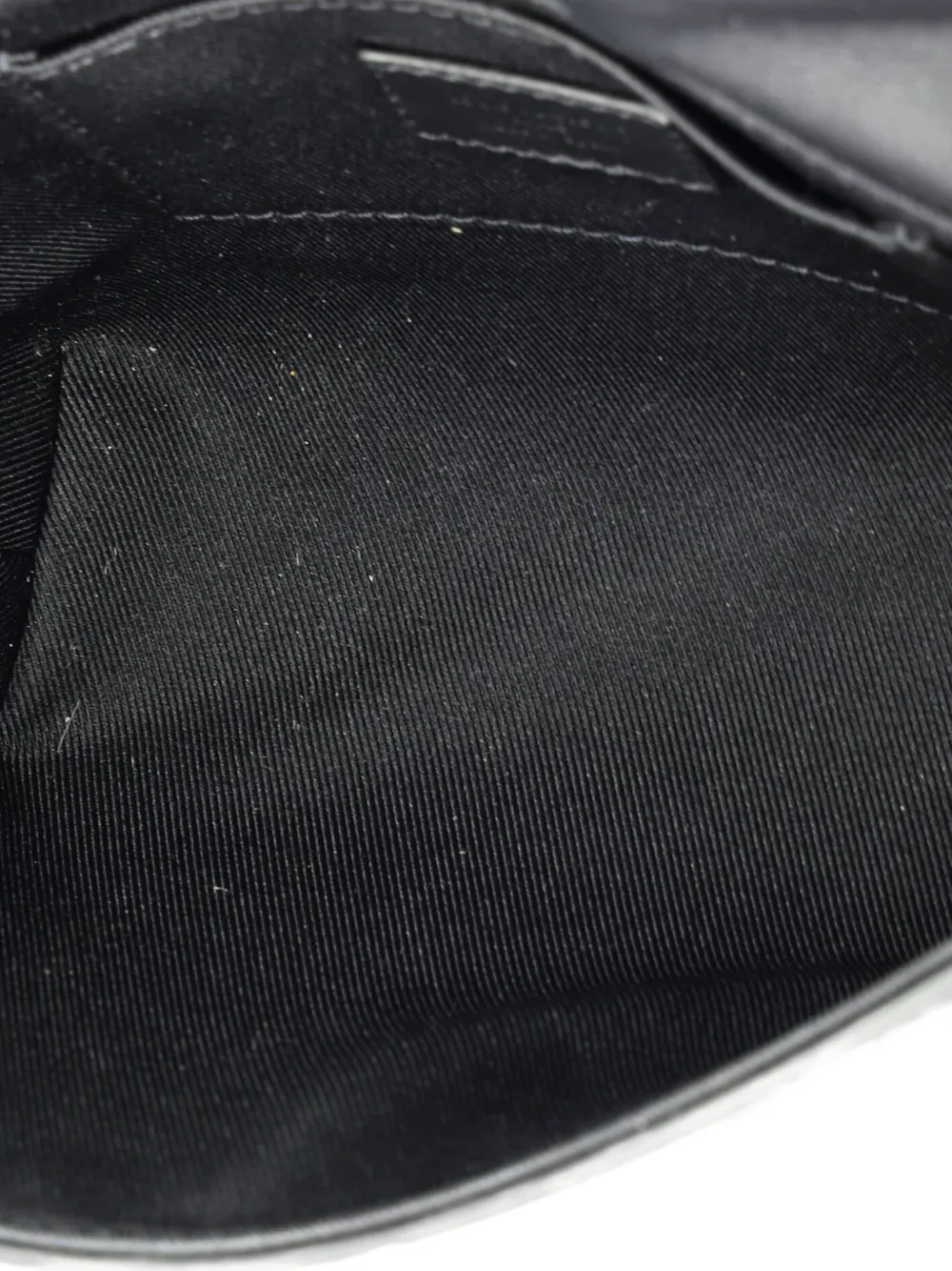 LOUIS VUITTON Pre-owned Pulse Wearable Wallet Monogram Shadow Leather Belt Bag In Black