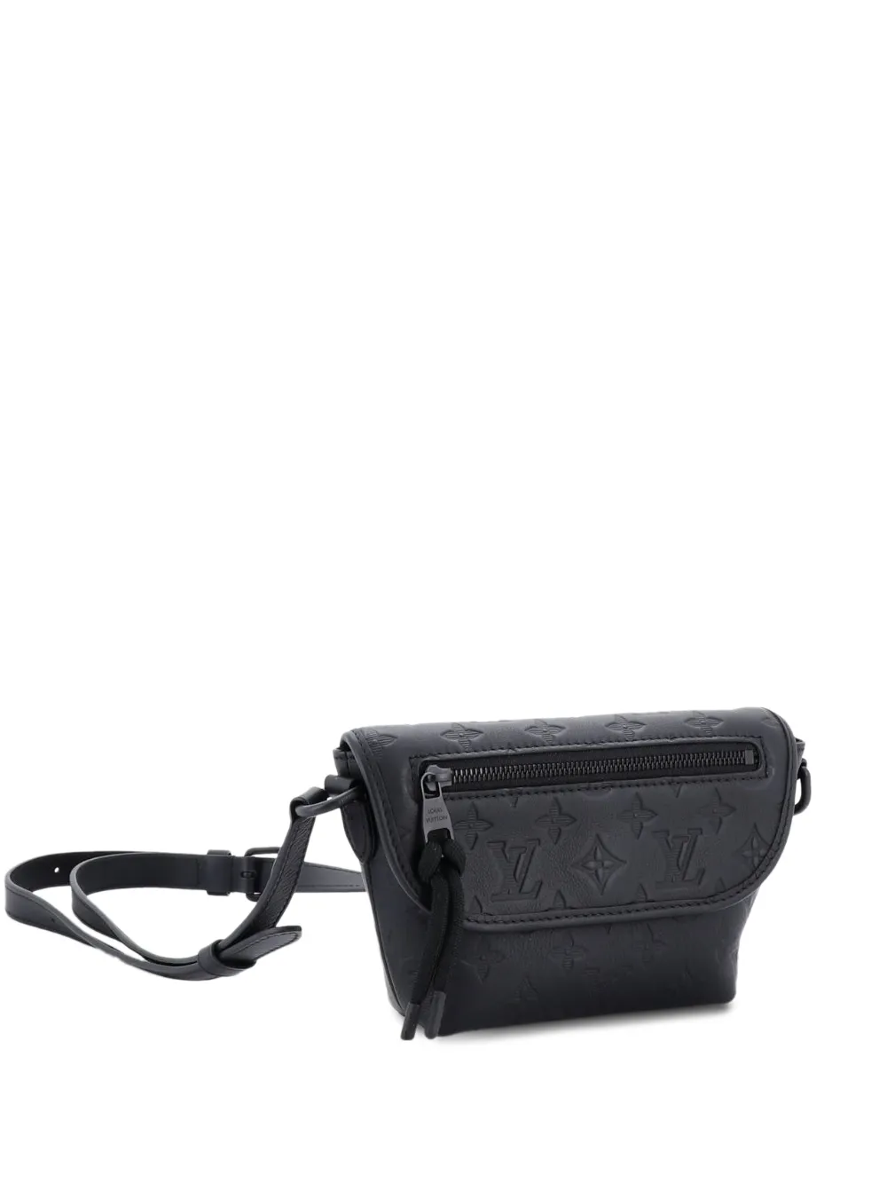 Louis Vuitton Pre-Owned Pulse Wearable Wallet Monogram Shadow Leather belt bag - Nero