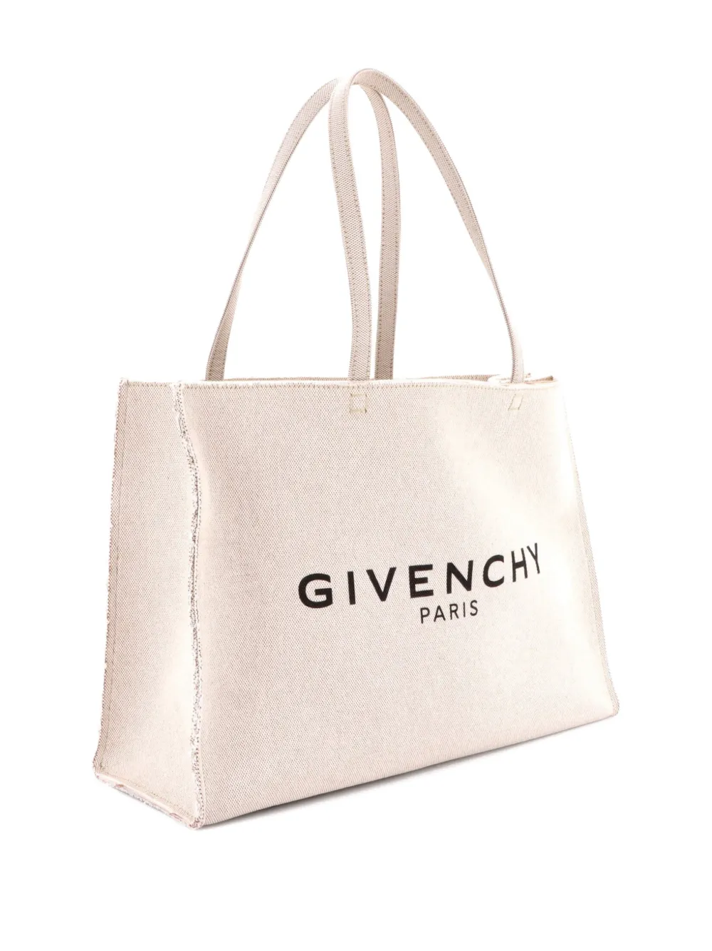 GIVENCHY Pre-owned G- Canvas Large Tote Bag In Neutral