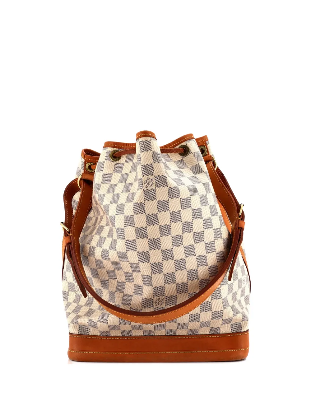 Louis Vuitton Pre-Owned Noe Handbag Damier Large bucket bag - Bianco