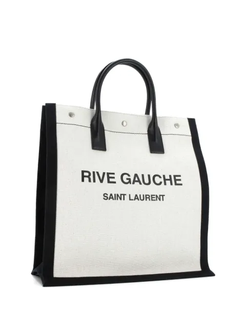 Saint Laurent Pre-Owned Rive Gauche Shopper Canvas Tall tote bag