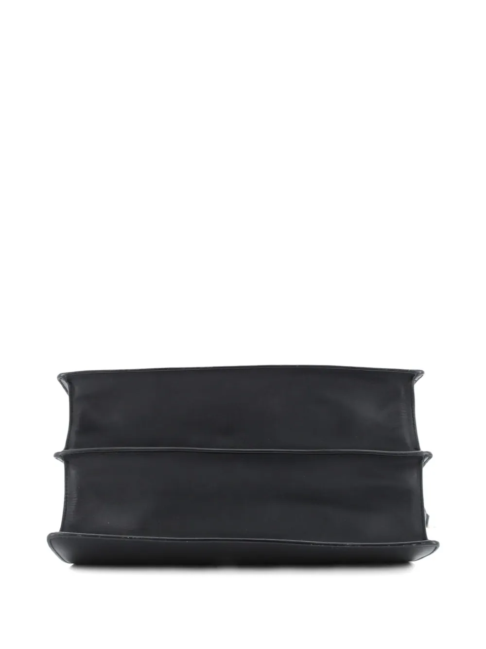 Pre-owned Gucci Dionysus Bamboo Top Handle Bag Colorblock Leather Large Satchel In Black