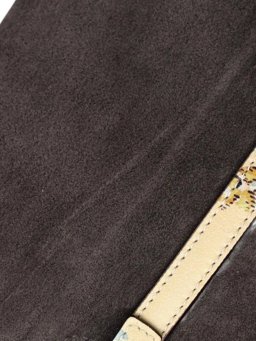 Pre-owned Fendi Kan I Bag Embellished Printed Leather Small Shoulder Bag In Multi