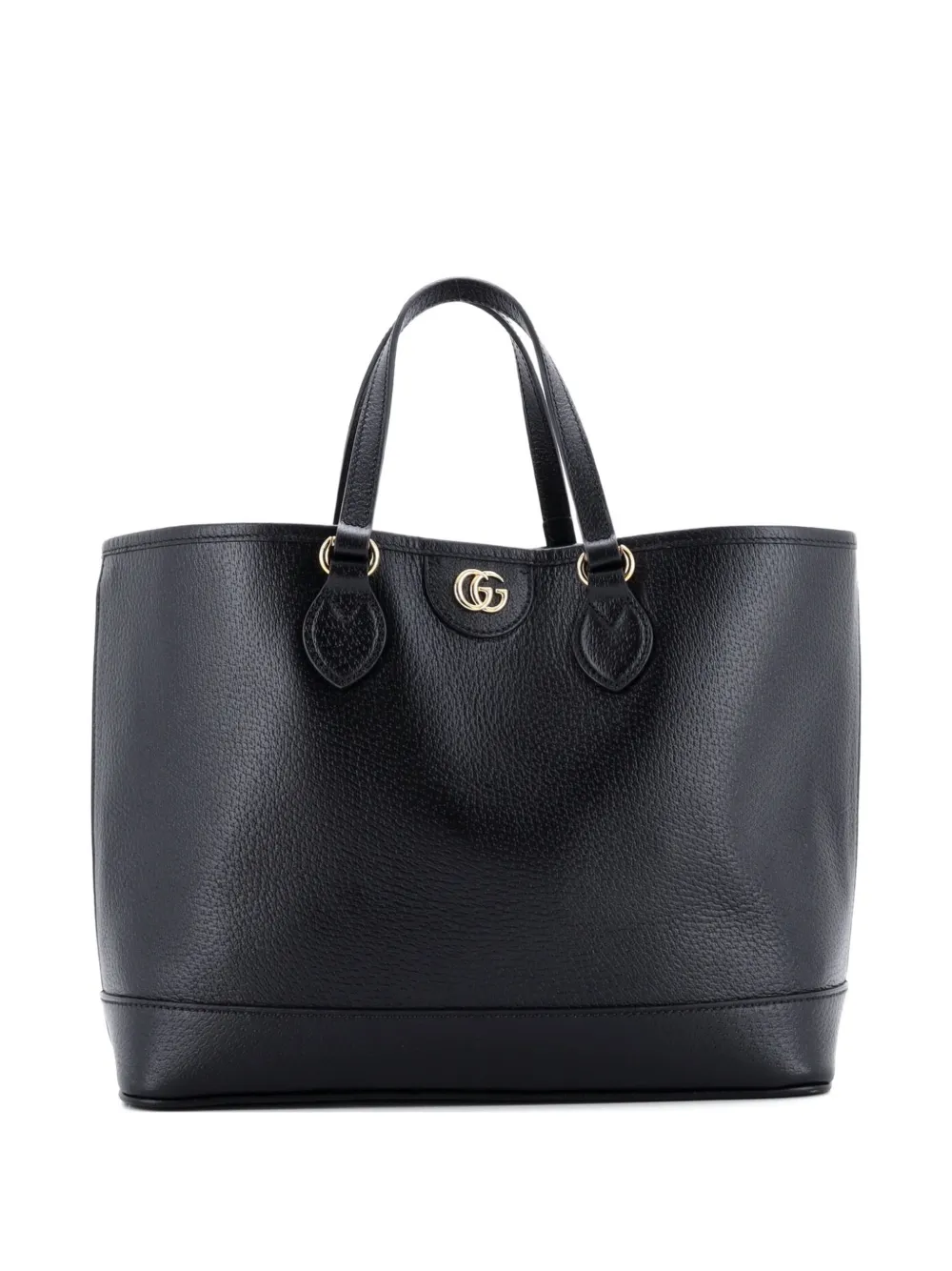 Gucci Pre-Owned Ophidia Top Handle Shopping Leather Small tote bag | Black | Image 1