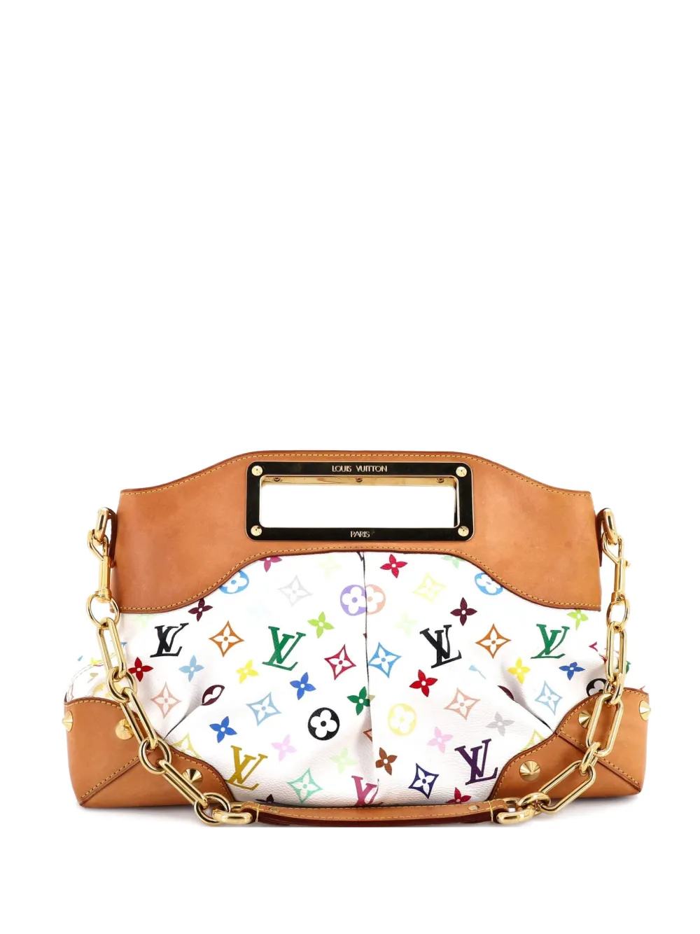 Louis Vuitton Pre-Owned Judy Handbag Monogram Multicolor MM shoulder bag - Bianco