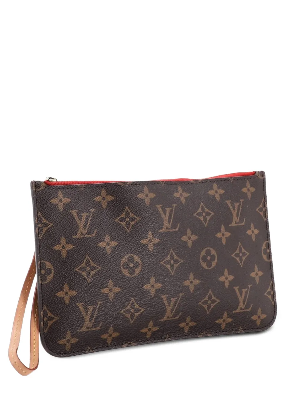 Louis Vuitton Pre-Owned Neverfull Pochette Monogram Canvas Large pouch | Brown | Image 1