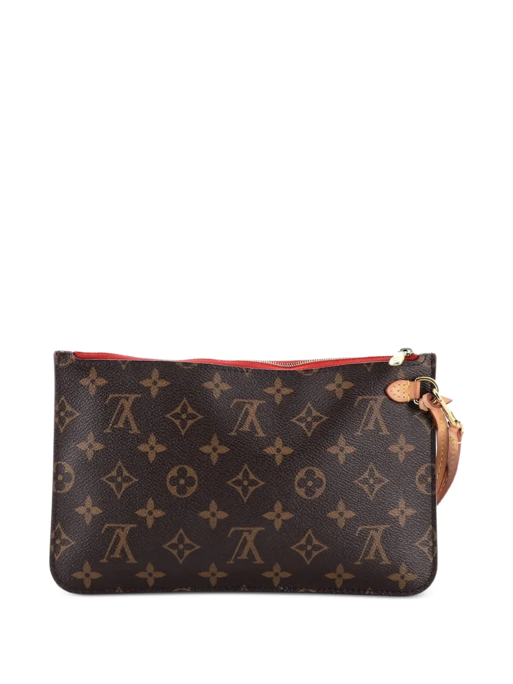 Louis Vuitton Pre-Owned Neverfull Pochette Monogram Canvas Large pouch | marrón | Image 1