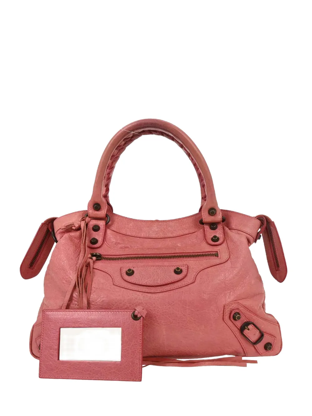 Balenciaga Pre-Owned 2013 The Town leather shoulder bag - Rosa