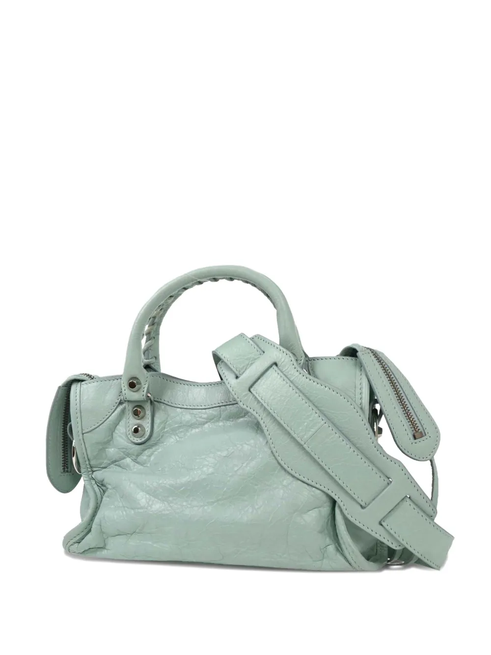 Balenciaga Pre-Owned mini The City handbag - Blu