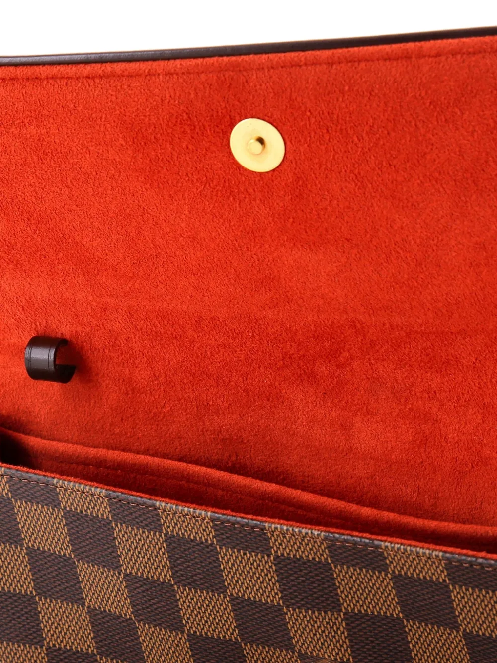 LOUIS VUITTON Pre-owned Twin Handbag Damier Gm Crossbody Bag In Brown