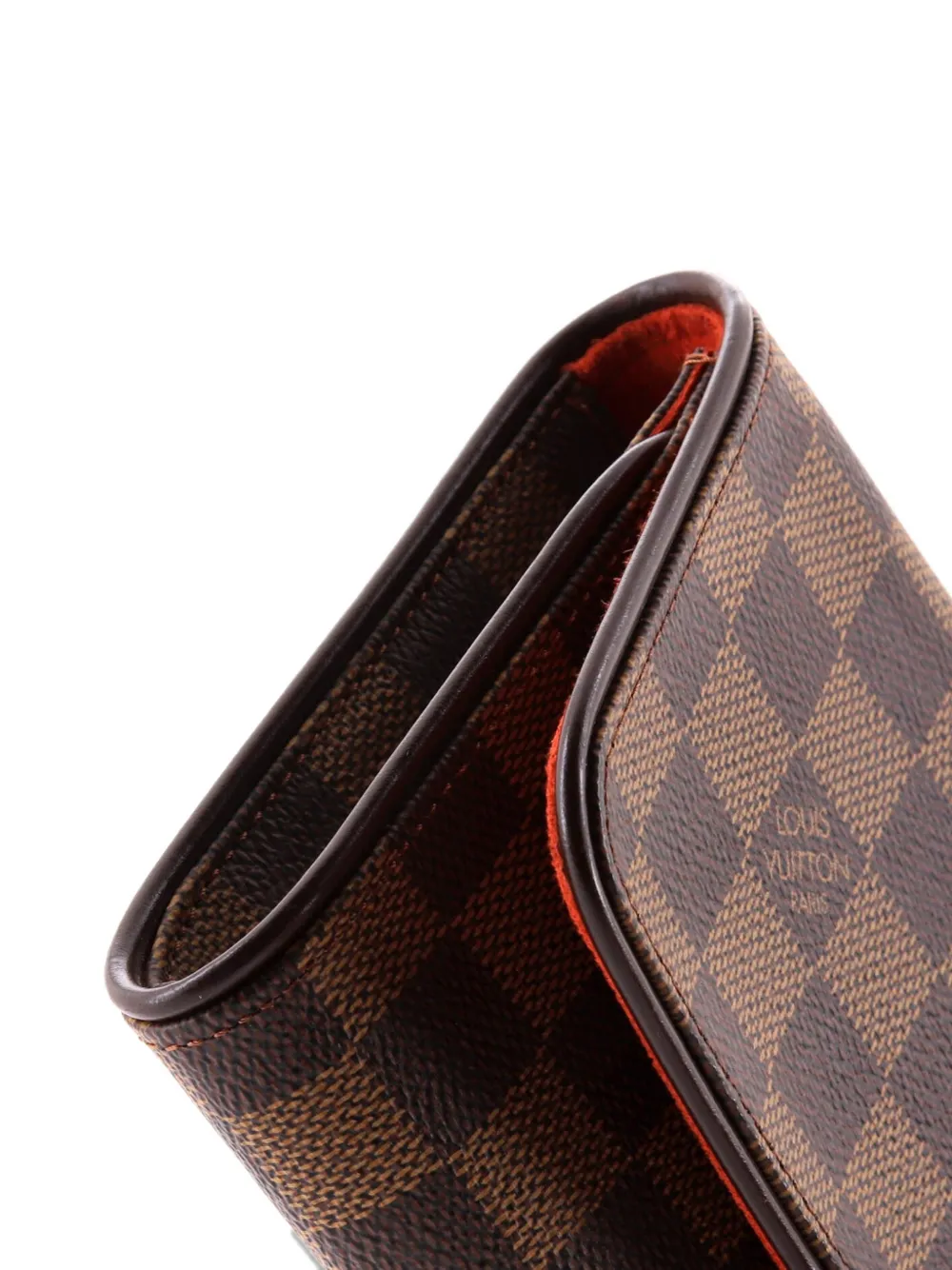 LOUIS VUITTON Pre-owned Twin Handbag Damier Gm Crossbody Bag In Brown