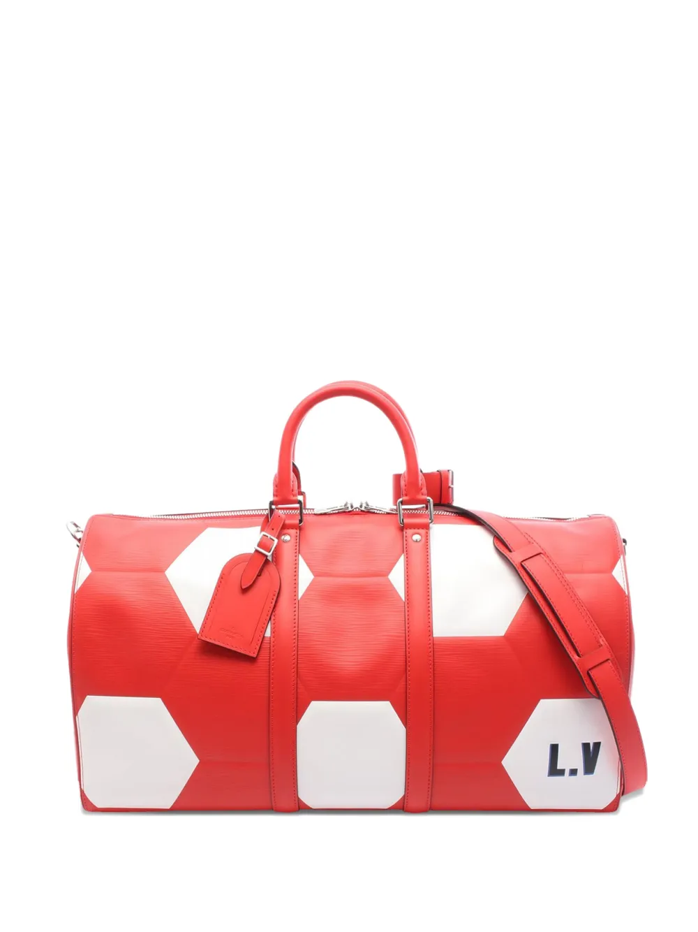 Louis Vuitton Pre-Owned 2018 Epi FIFA World Cup Keepall Bandouliere 50 boston bag - Rosso