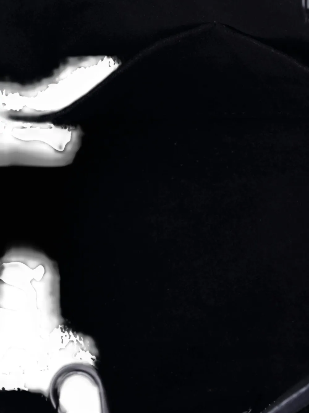 LOUIS VUITTON Pre-owned Lockme Monochrome Leather Pm Tote Bag In Black