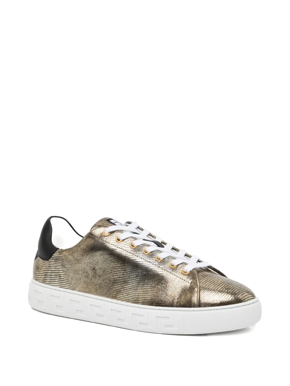 Versace lace-up trainers Goud