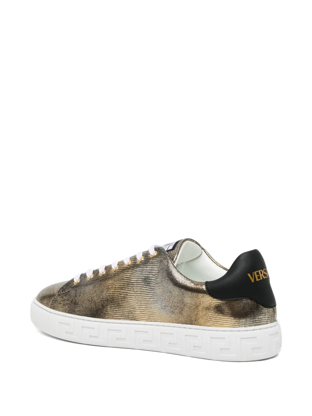Versace lace-up trainers Goud