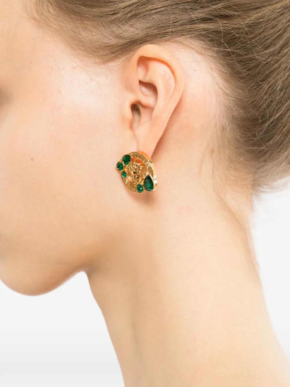 Versace メドゥーサ '95 ピアス | ゴールドトーン | FARFETCH JP