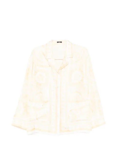 Versace patterned blouses