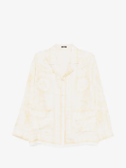Versace mønstret bluse