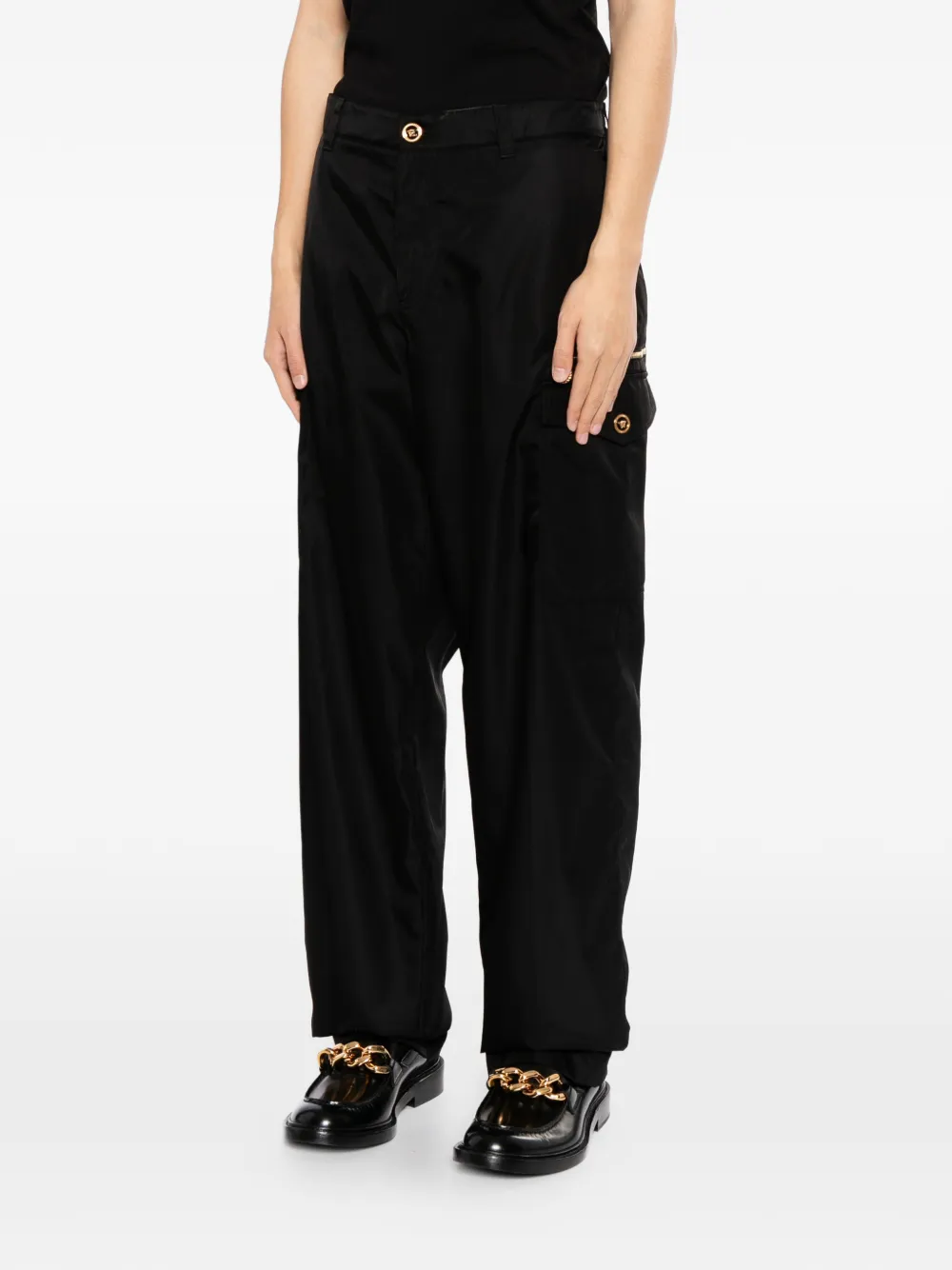  Versace Cargo Pants - Black 