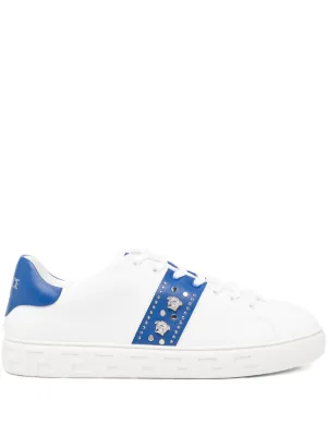 adidas gazelle silver green womens VERSACE ODISSEA SNEAKERS, Blue – OZNICO