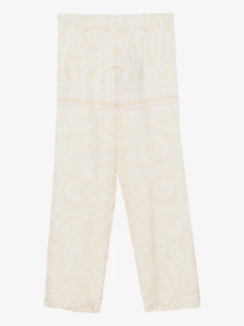 Versace Kids брюки карго Barocco