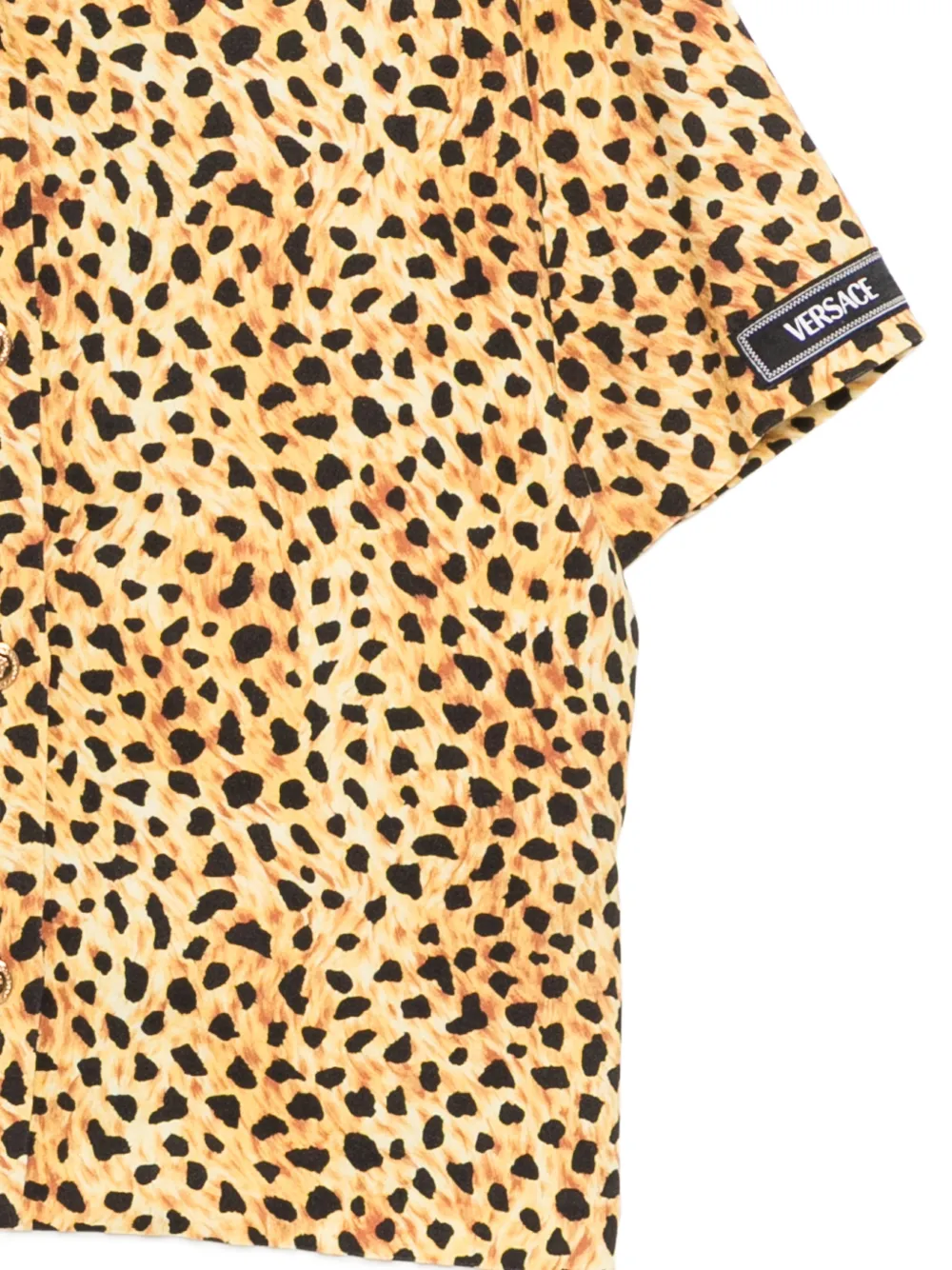 Versace Kids Cady shirt Beige