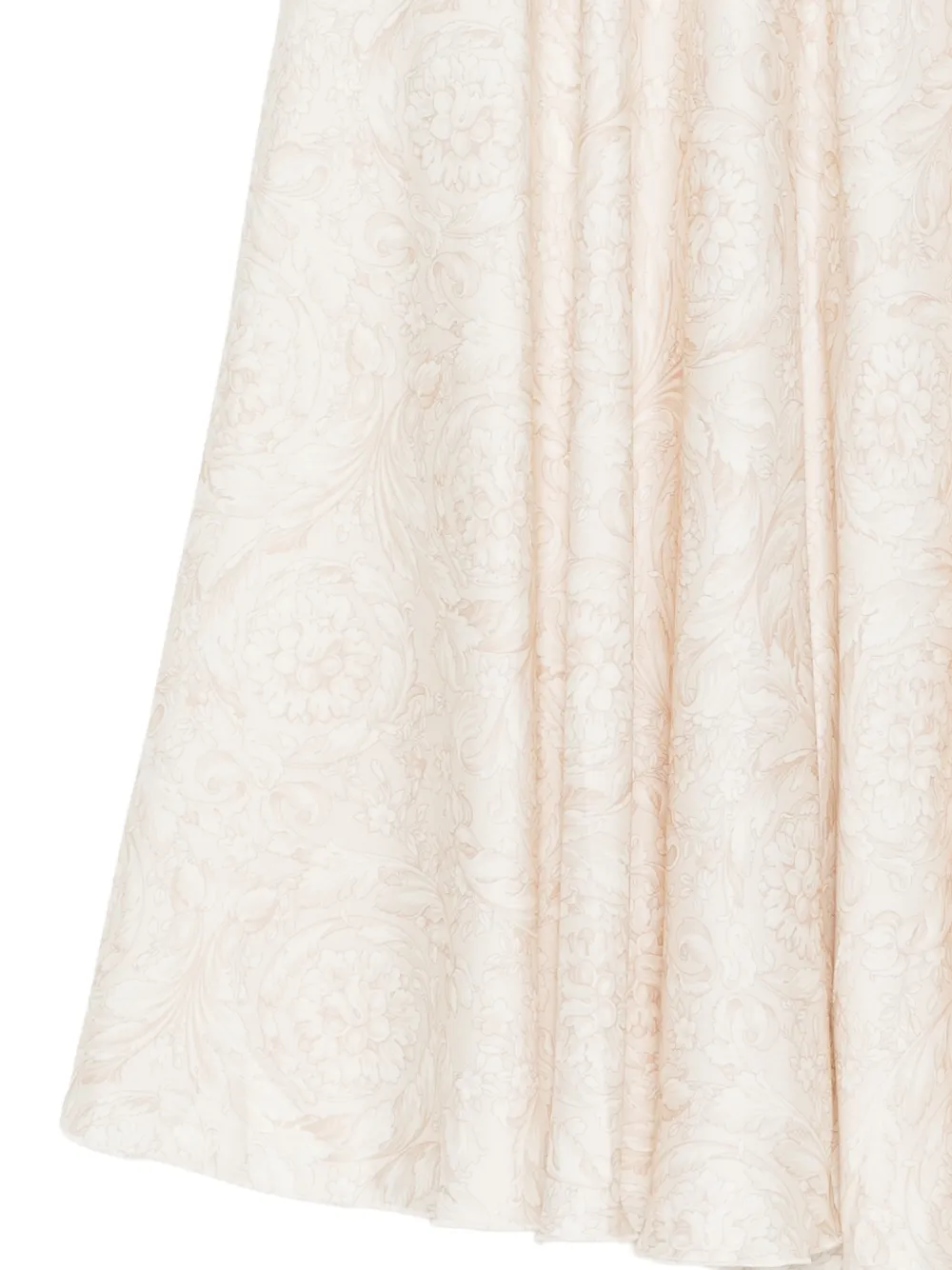 Versace Kids Barocco twill rok Beige