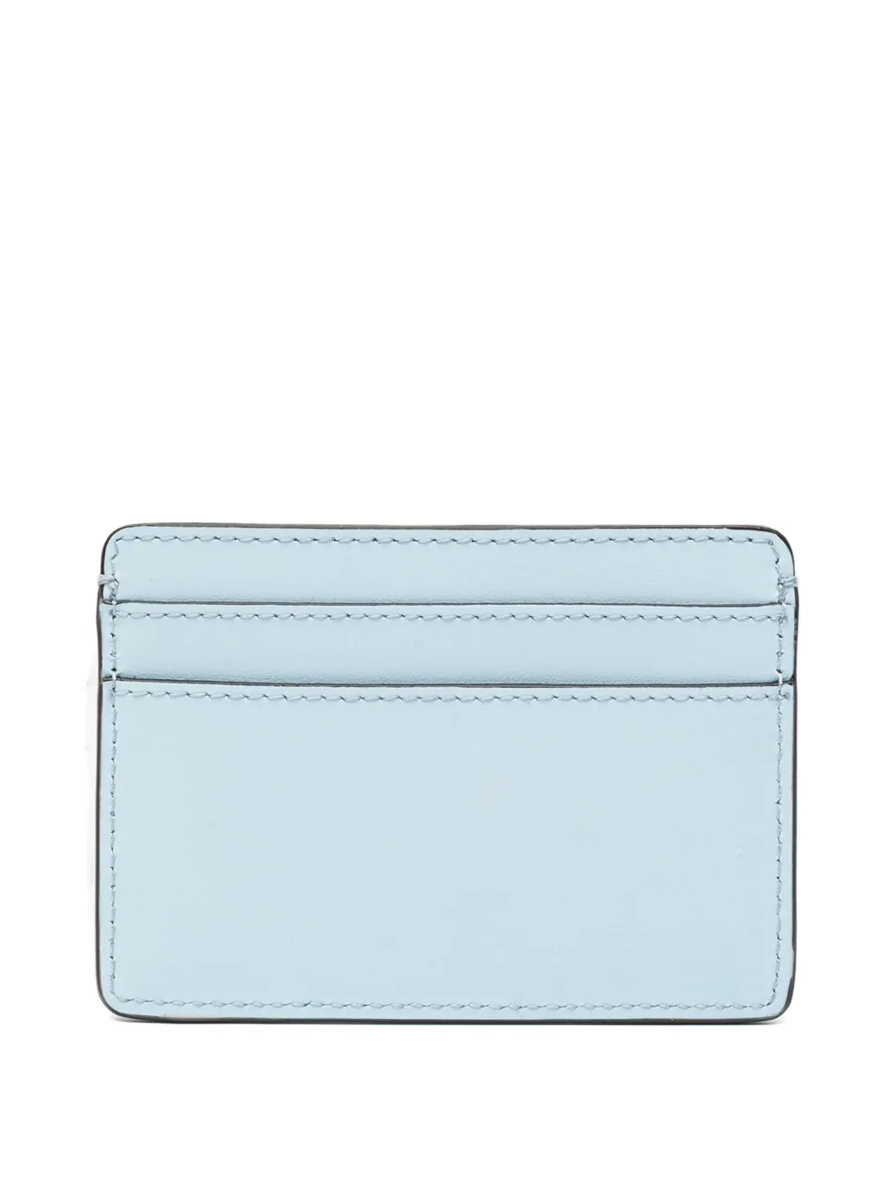 Versace Leren pasjeshouder met logo - Blauw