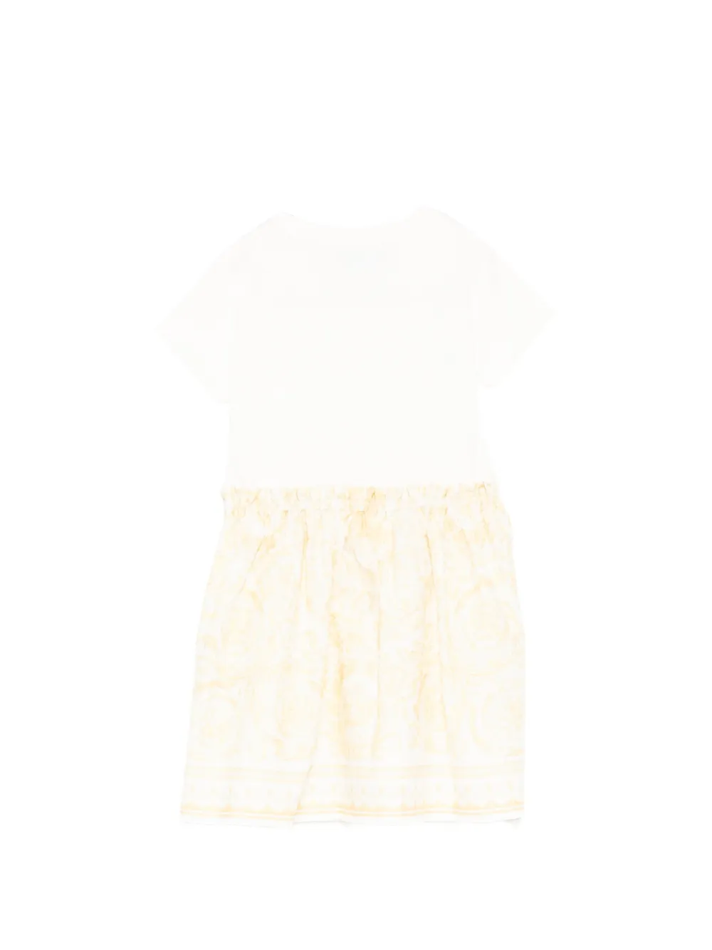 Versace Kids T-shirtjurk met print Wit