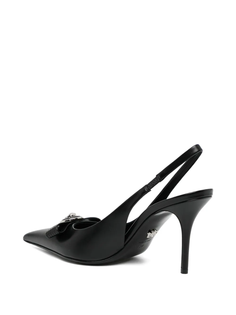 Versace Medusa strap pumps Zwart