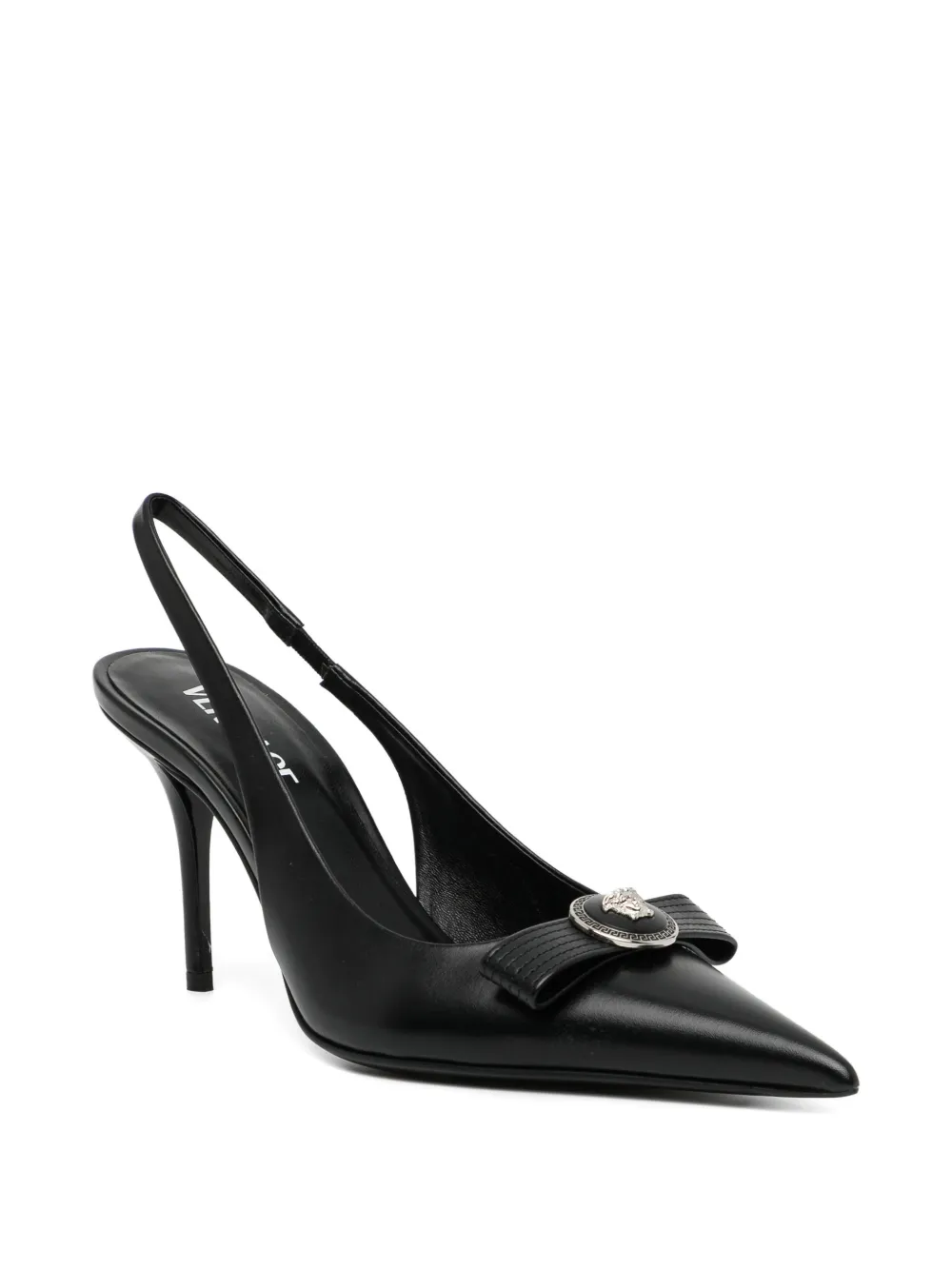 Versace Medusa strap pumps Zwart